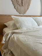 BOHO PALM chenille bridal set