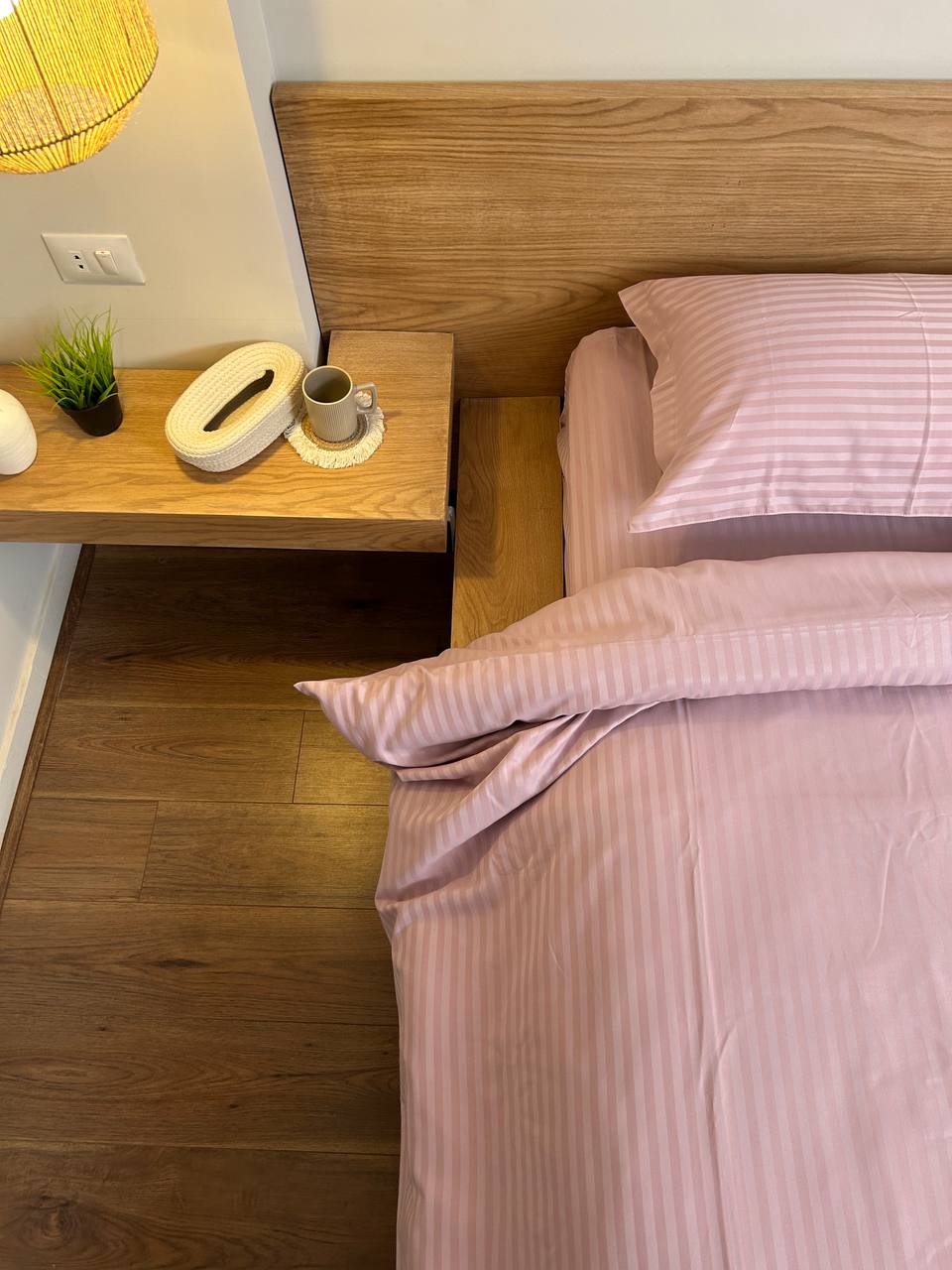 SOFT CASHMERE stripe duvet cover