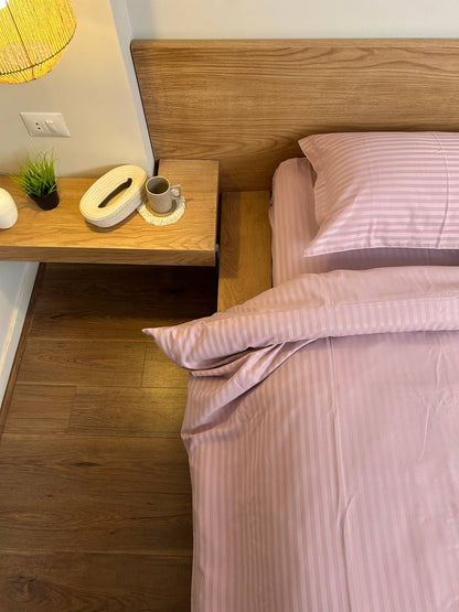 SOFT CASHMERE stripe duvet cover