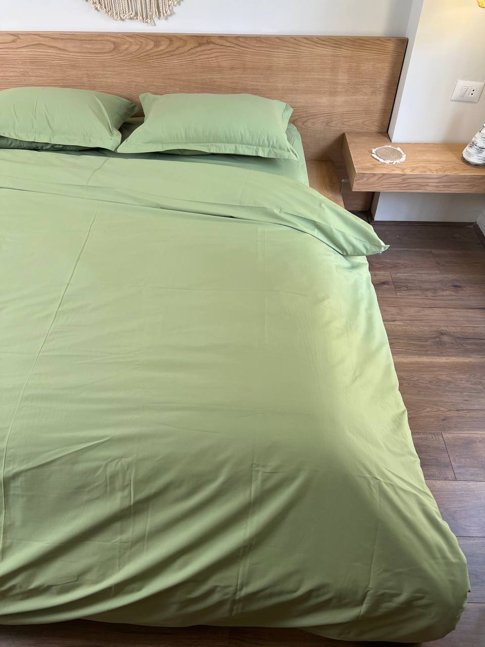 OLIVE  cotton duvet cover