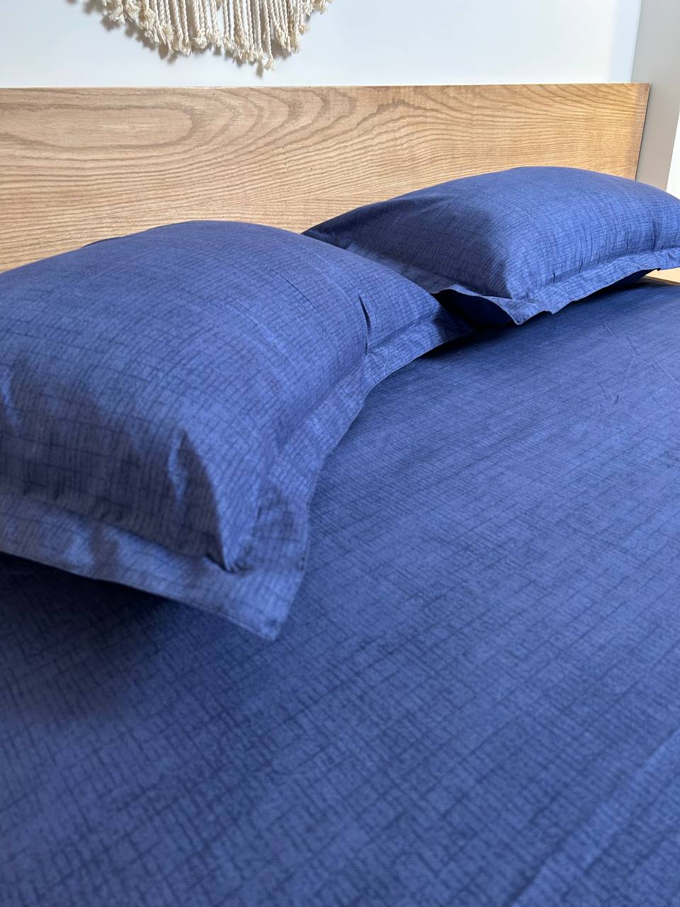 MINIMAL BLUE cotton bedsheet