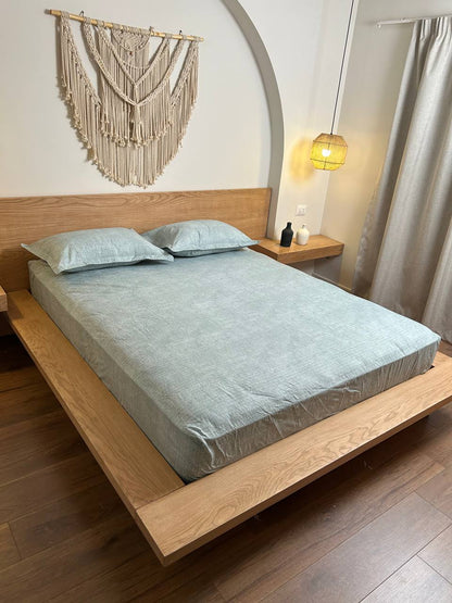 MINIMAL BREEZE cotton bedsheet