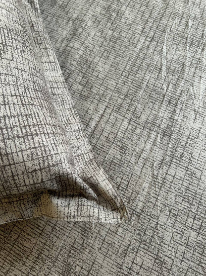 MINIMAL DARK GREY cotton bedsheet