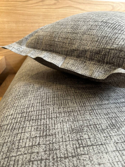 MINIMAL DARK GREY cotton bedsheet
