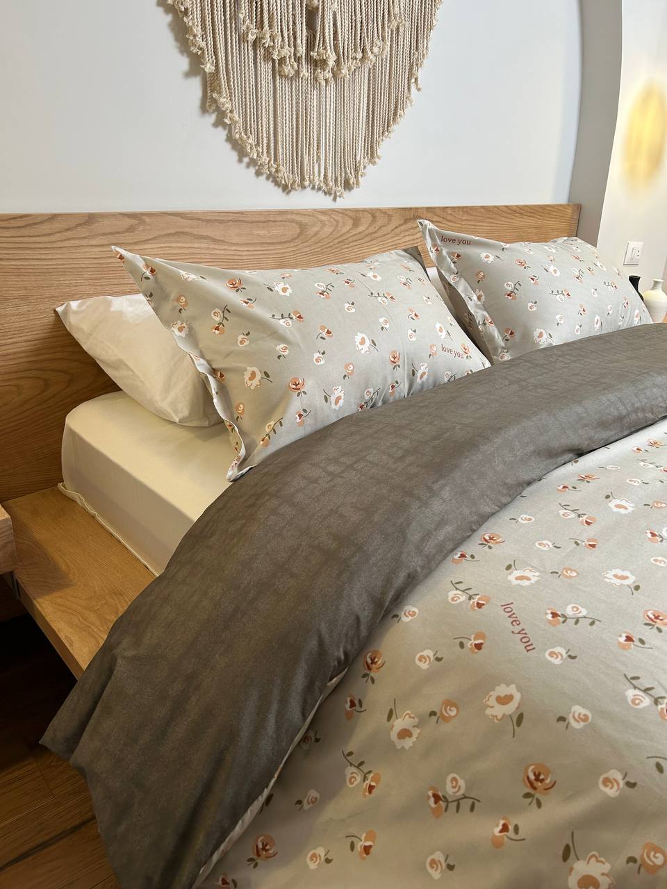 DELICATE GARDEN cotton duvet cover