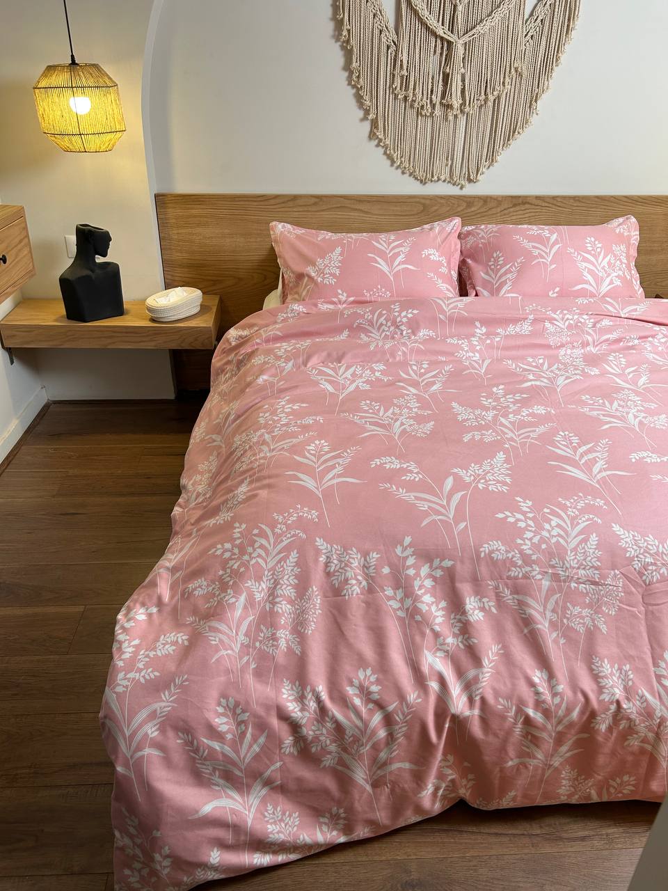 BLOSSOM PINK cotton duvet cover