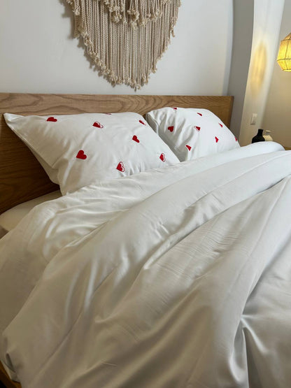 MUCH LOVE silky cotton duvet cover