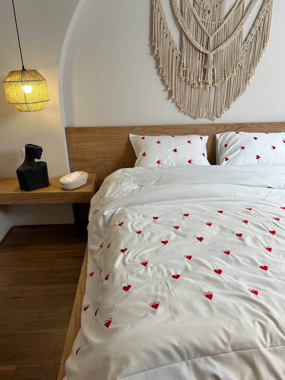 MUCH LOVE silky cotton duvet cover