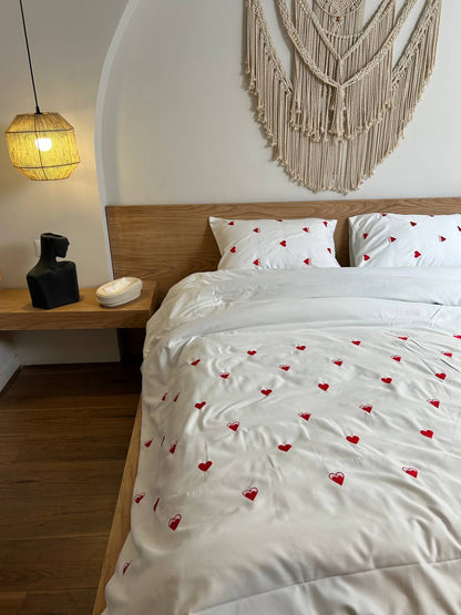 MUCH LOVE silky cotton duvet cover