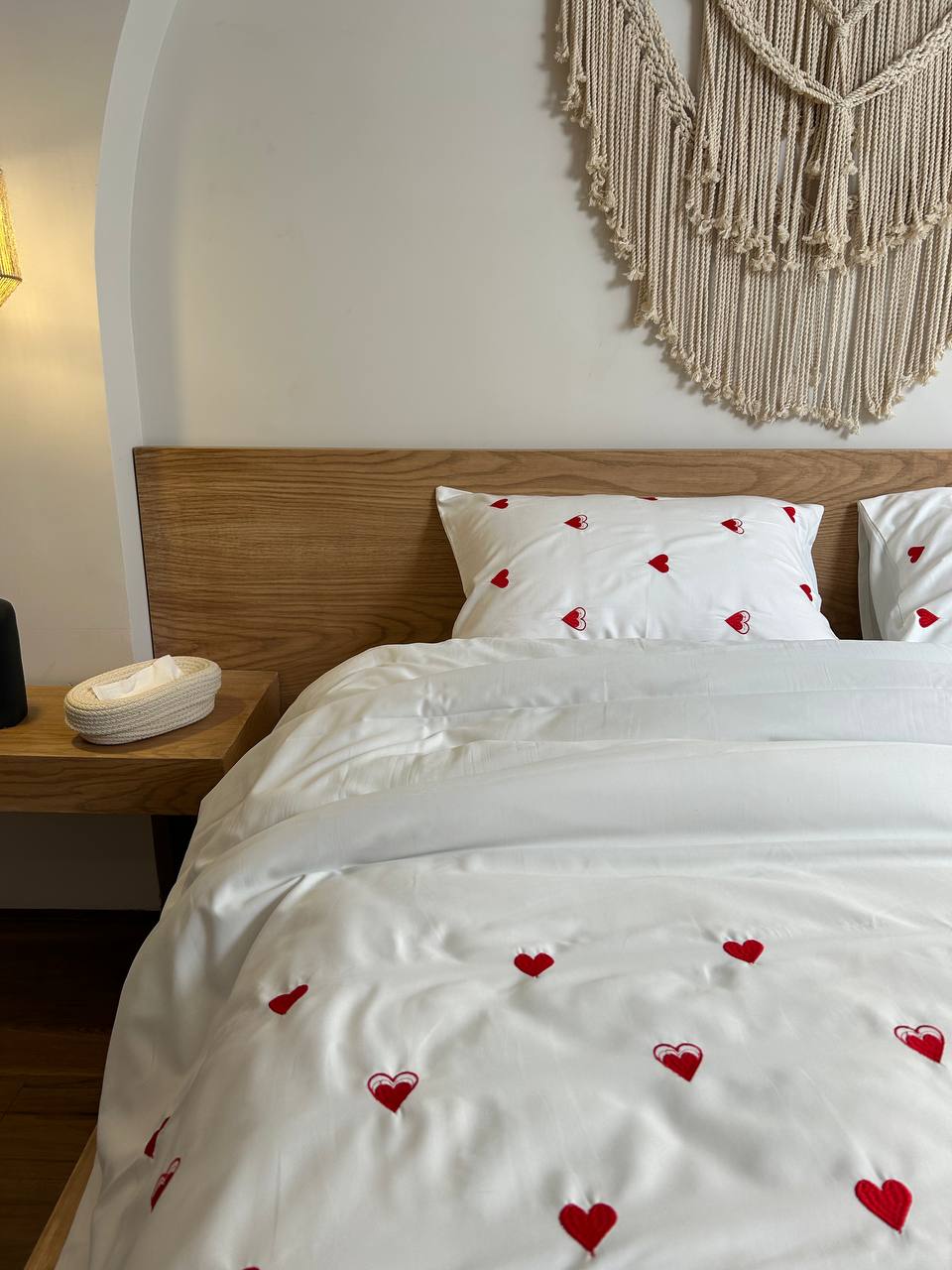 MUCH LOVE silky cotton duvet cover