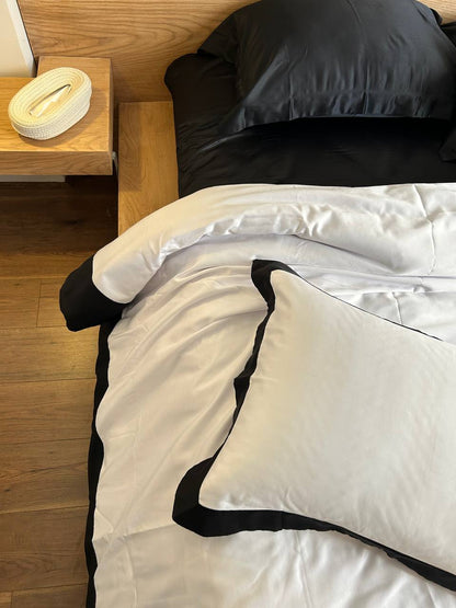 PILLOW TALK silky cotton duvet cover