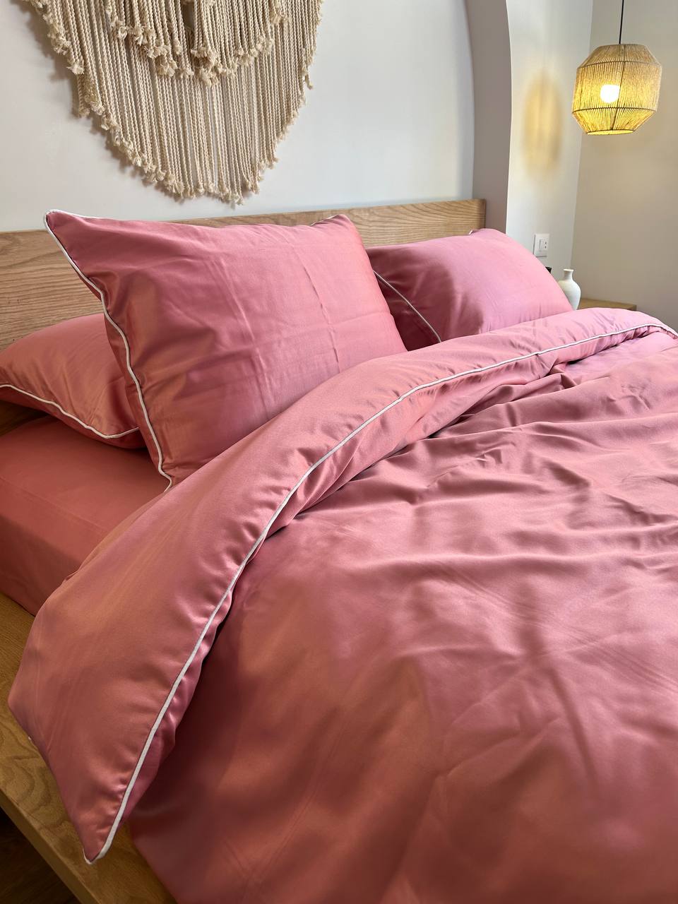 WATERMELON silky cotton duvet cover