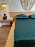 EMERALD cordon silky cotton bedsheet