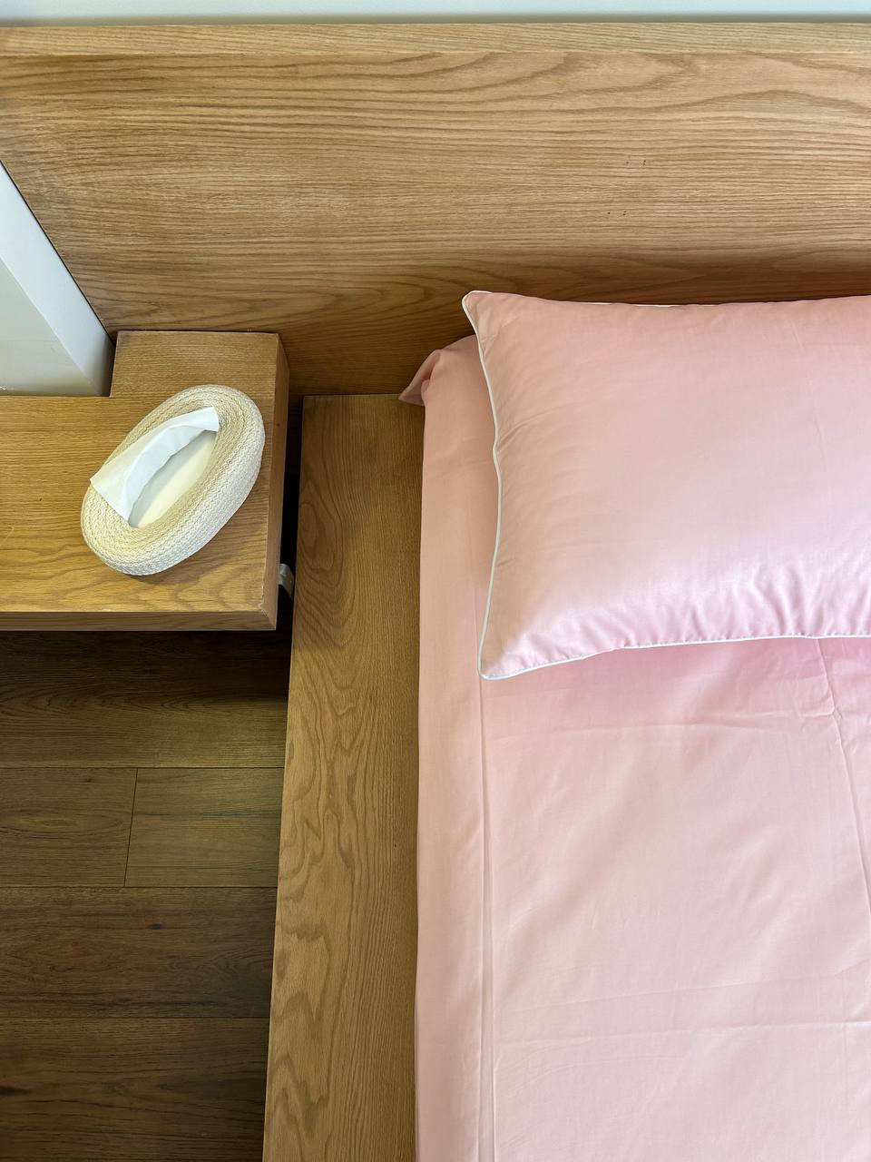 MARSHMELLO cordon silky cotton bedsheet