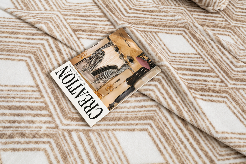 DIAMORA Colorful Flannel Bedsheet Set