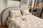 DIAMORA Colorful Flannel Bedsheet Set