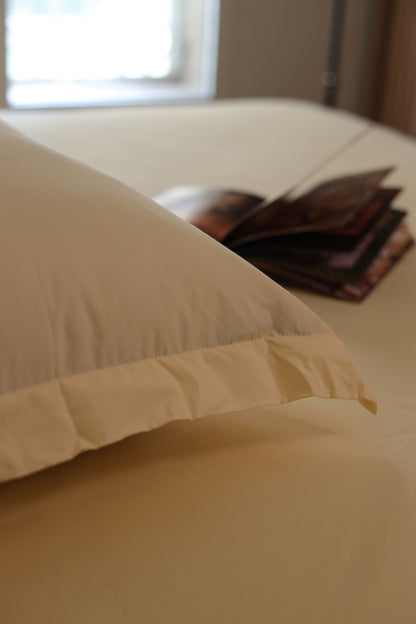ALMOND Premium Cotton Bedsheet