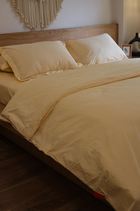 ALMOND Premium Cotton Duvet Cover