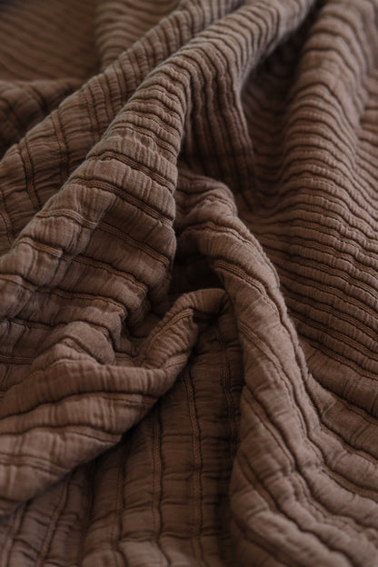 EARTHY ELITE Washed Cotton Throw Blanket