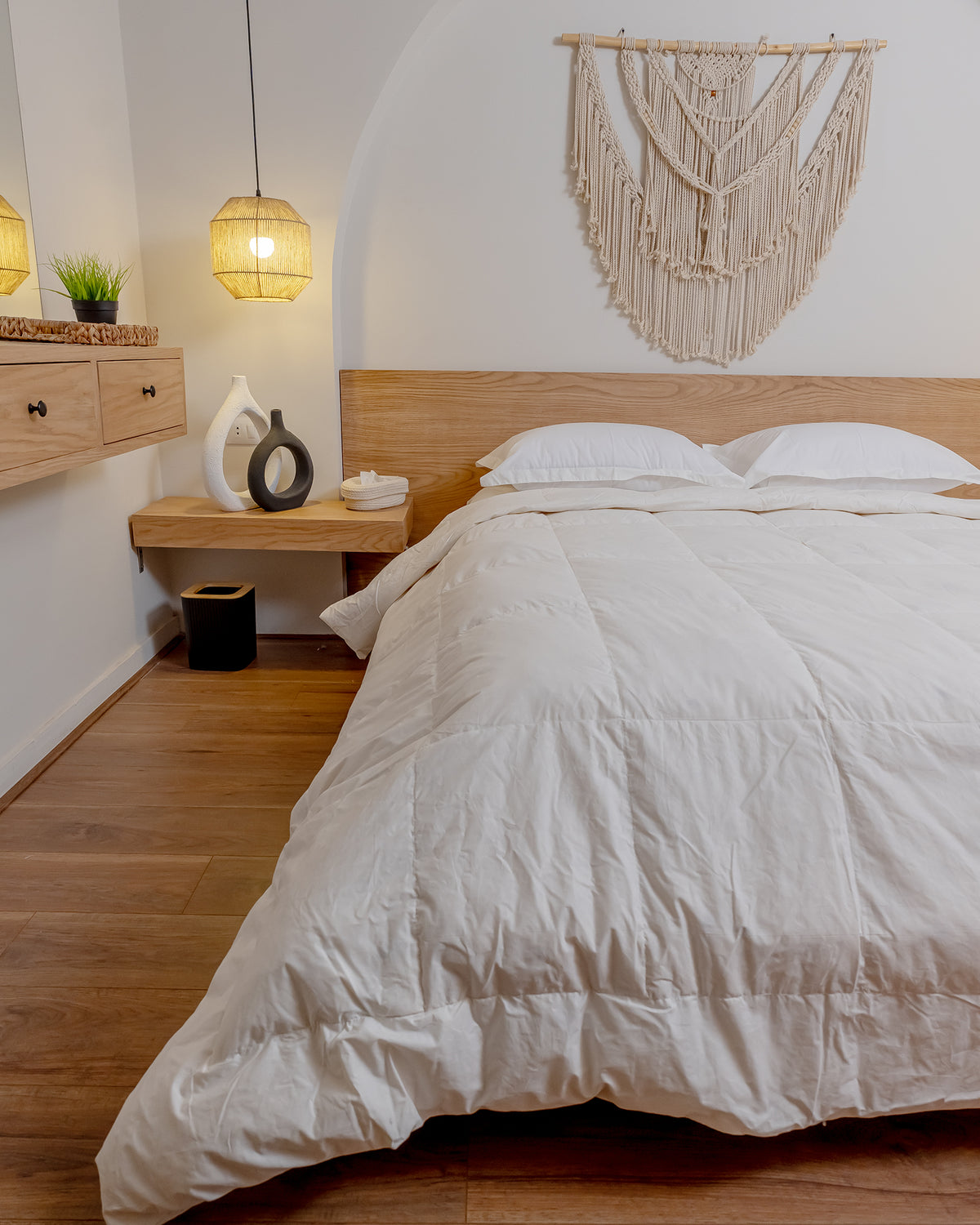 WHITE Premium Natural Feather Duvet