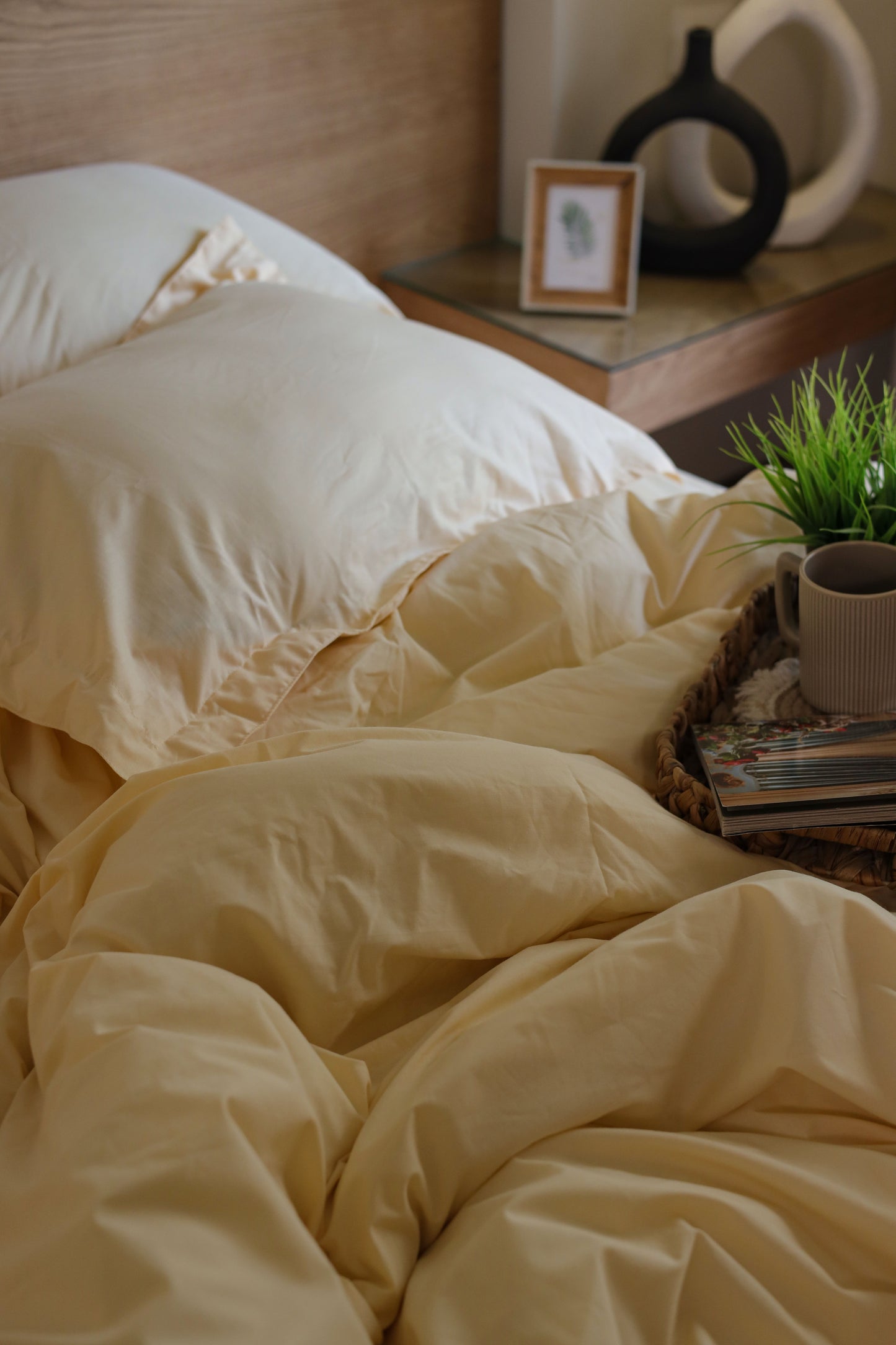 ALMOND Premium Cotton Duvet Cover