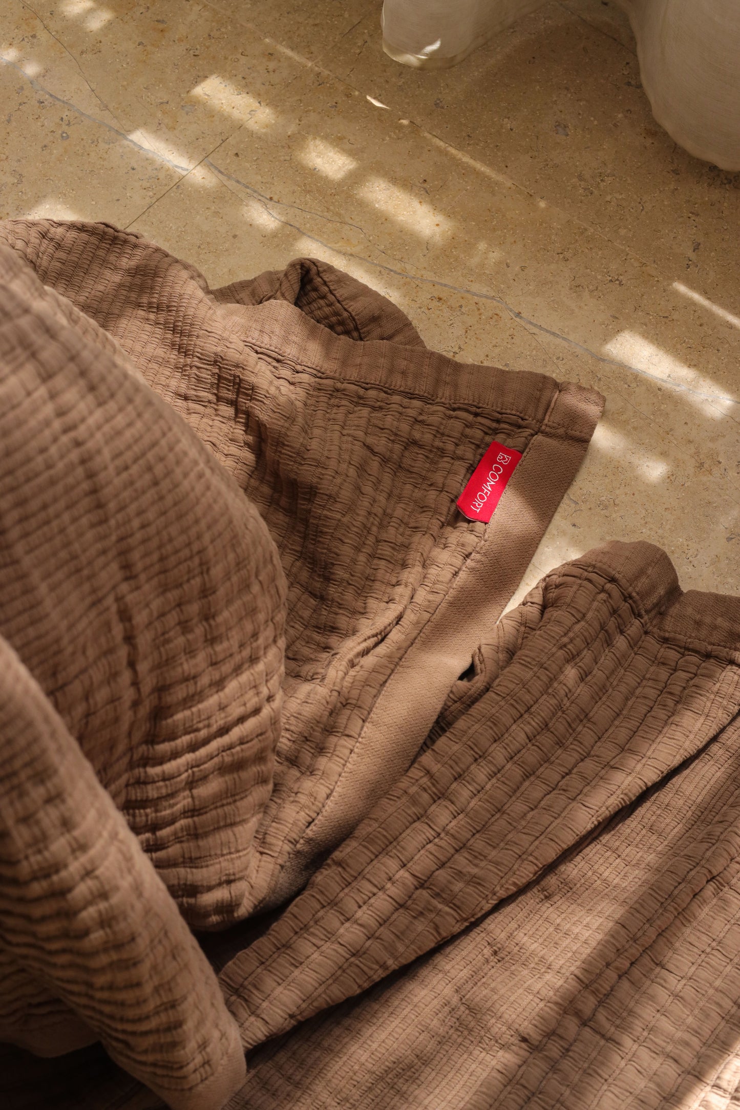 EARTHY ELITE Washed Cotton Throw Blanket