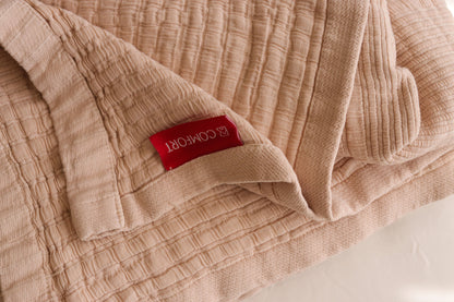 SANDY ELITE Washed Cotton Throw Blanket