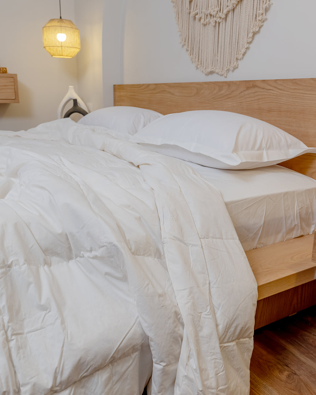WHITE Premium Natural Feather Duvet