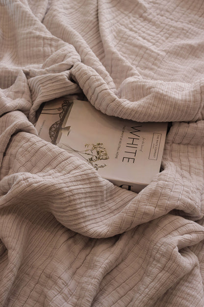 WINDY ELITE Washed Cotton Throw Blanket