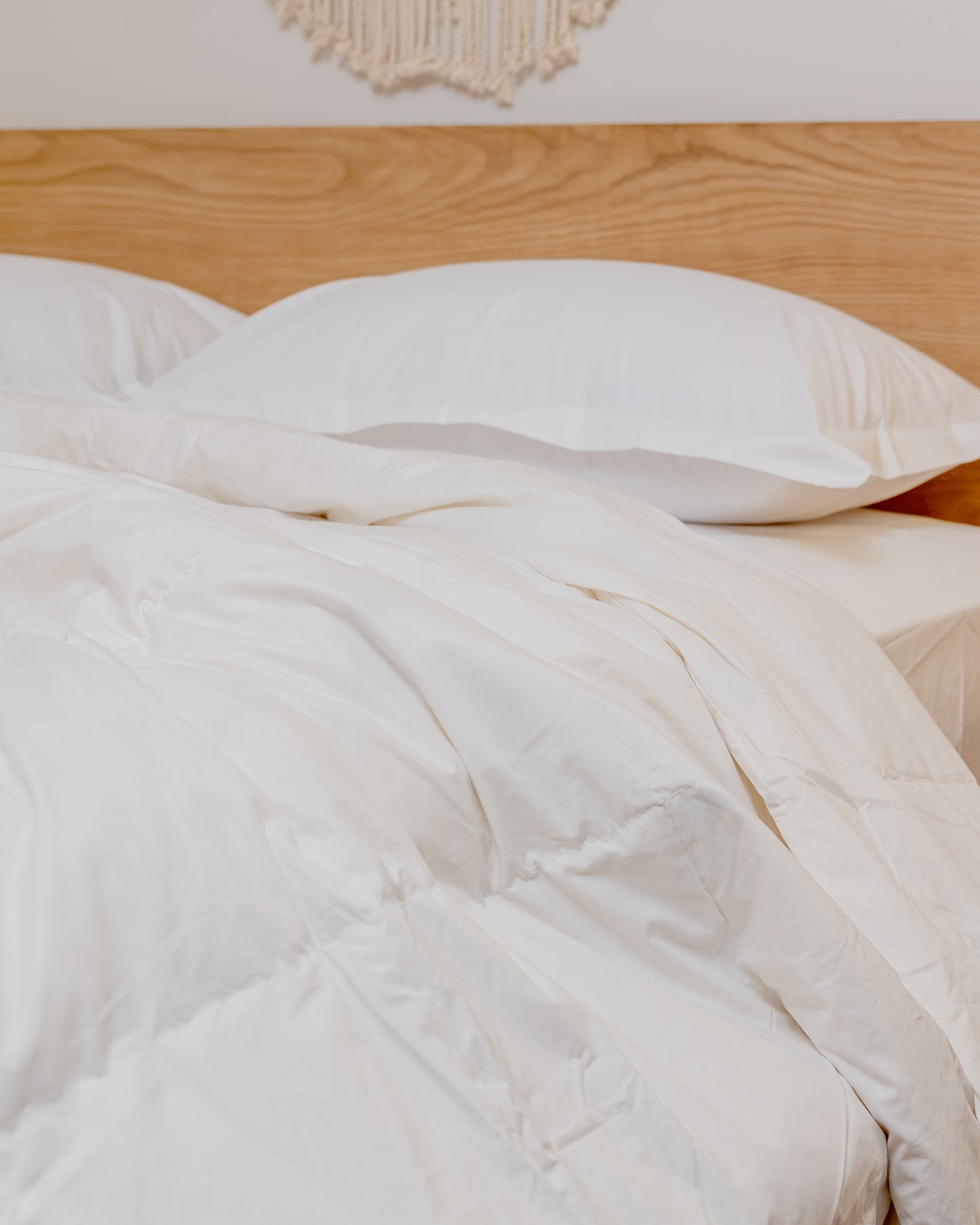 WHITE Premium Natural Feather Duvet