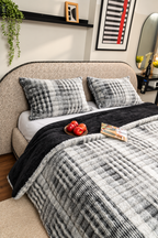 SLATE ZARINA Fur Duvet