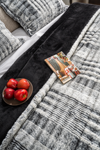 SLATE ZARINA Fur Duvet