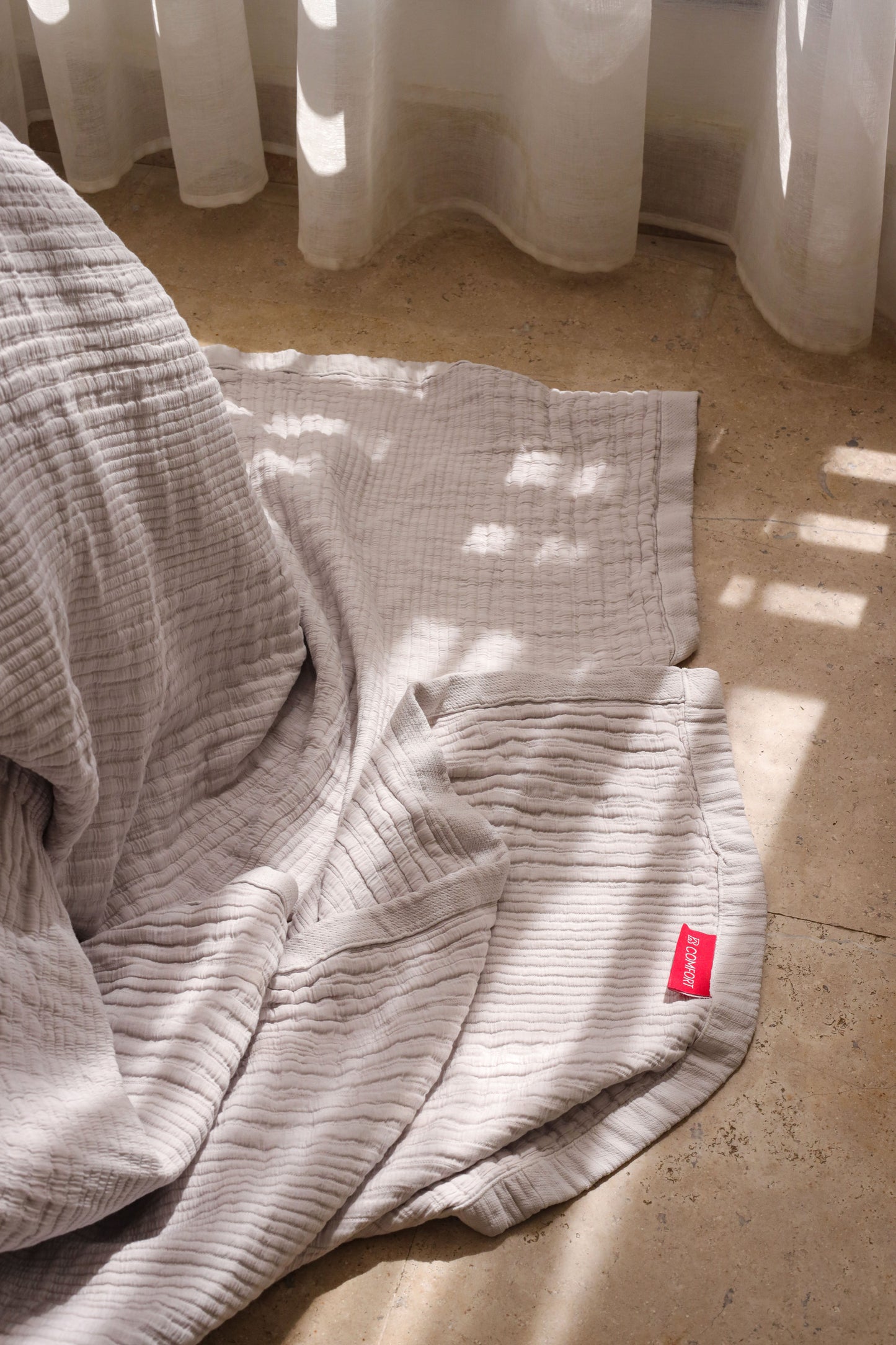 WINDY ELITE Washed Cotton Throw Blanket