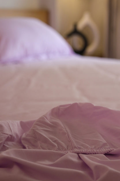LAVENDER Premium Cotton Bedsheet