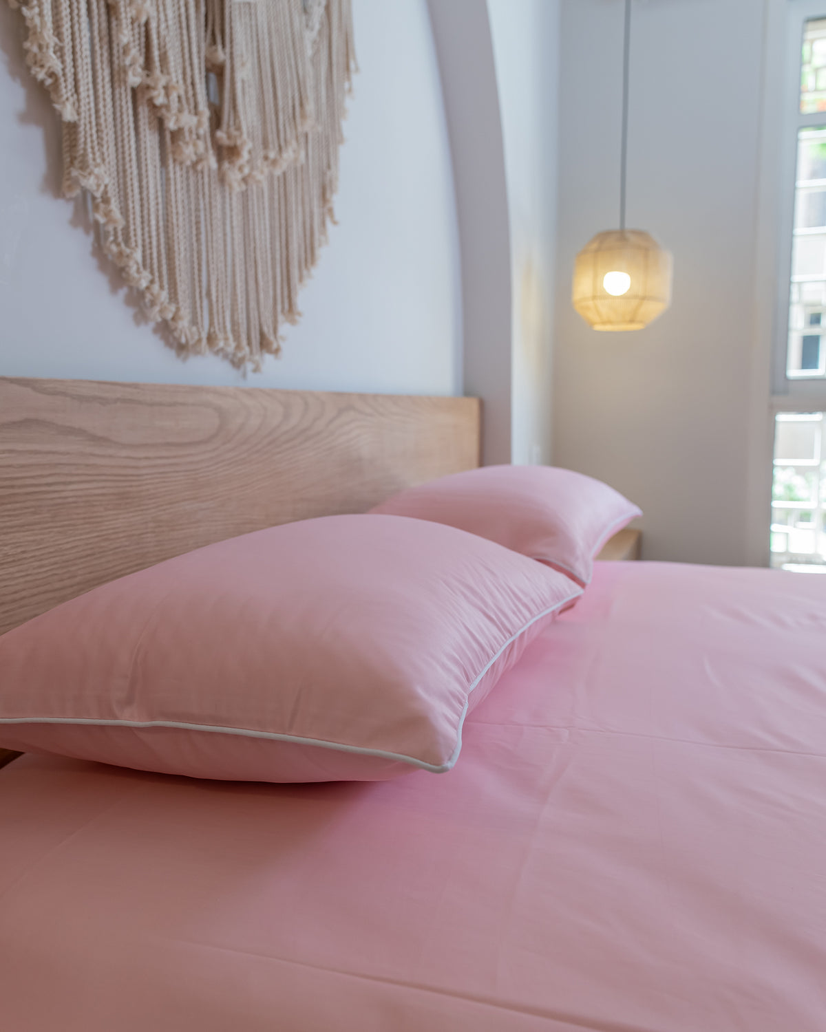 MARSHMELLO cordon silky cotton bedsheet