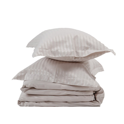 CHAMPANGE stripe duvet cover