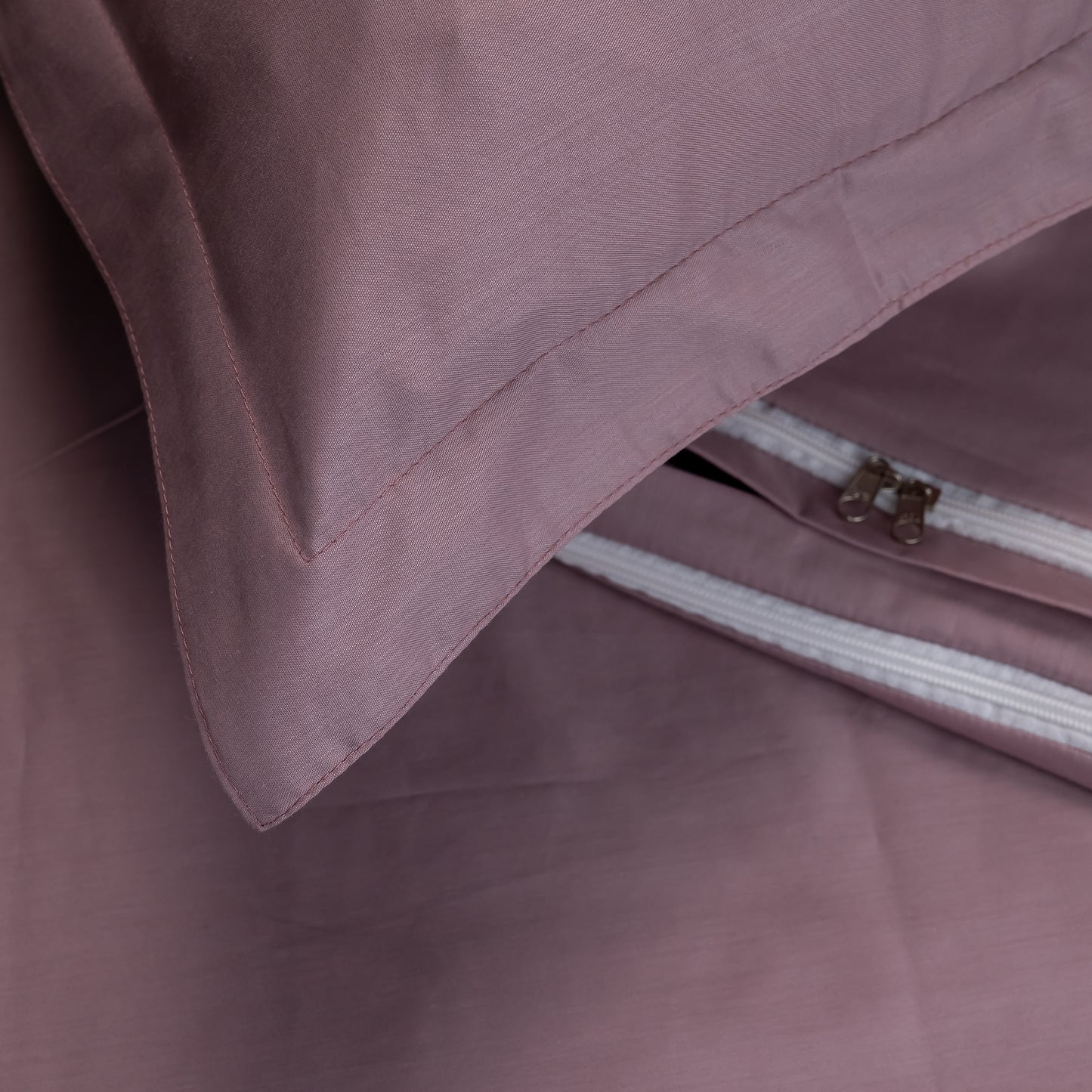 PLUM PURPLE cotton duvet cover