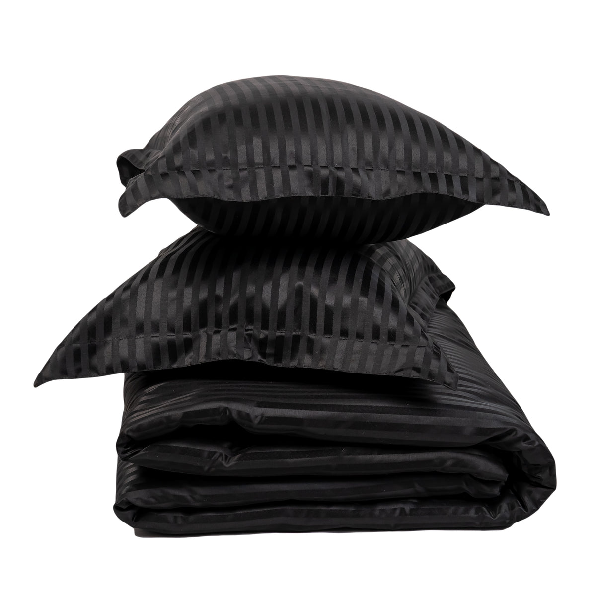 BLACK stripe duvet cover