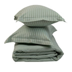 PISTACHIO stripe duvet cover