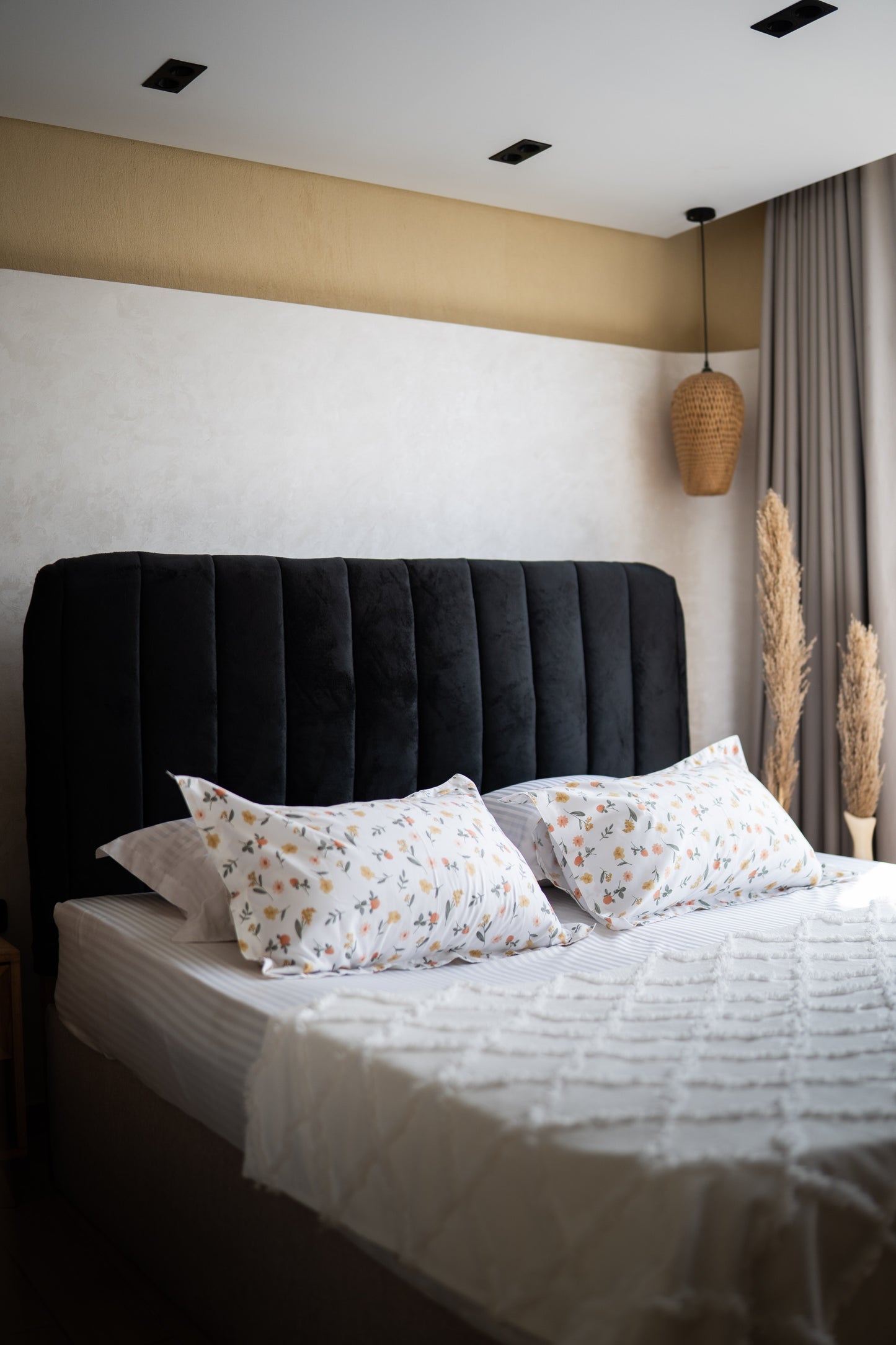 Premium Velvet Headboard Cover