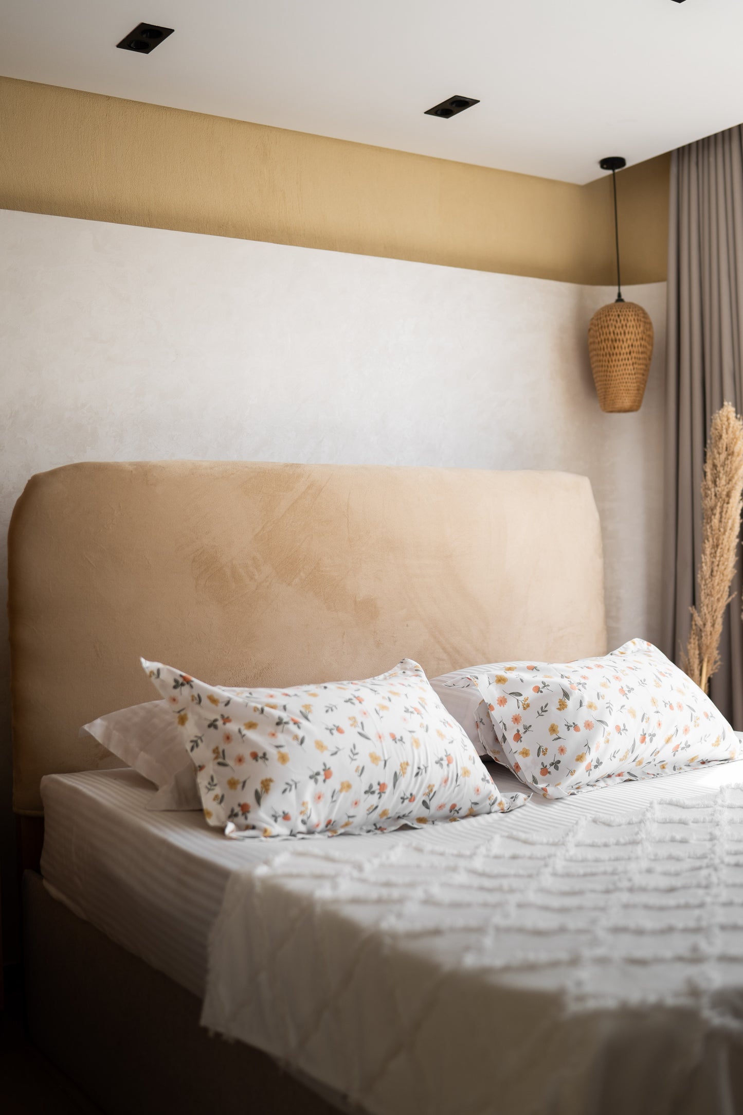 Premium Velvet Headboard Cover