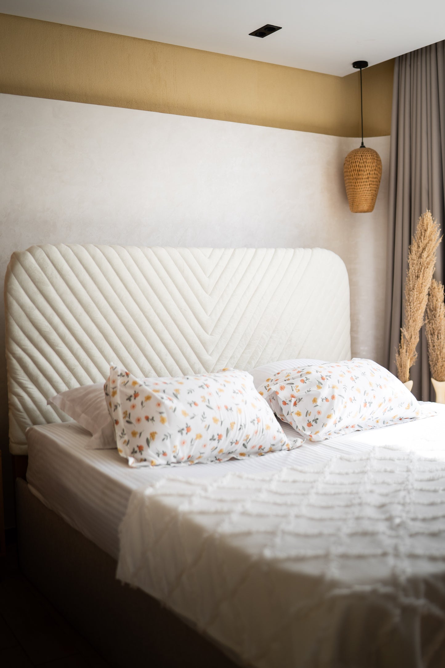 Premium Velvet Headboard Cover