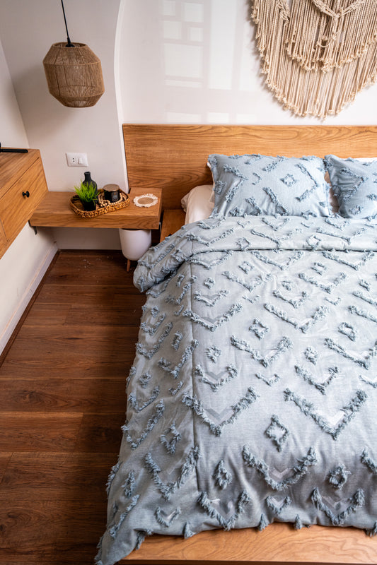 GREY TULU kettan summer duvet bridal set