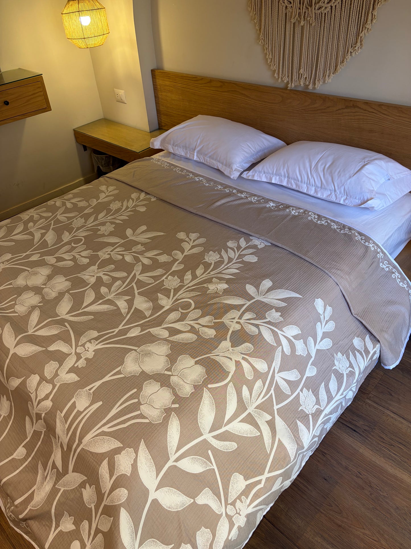 SAND ANATOLIA Turkish cotton throw blanket