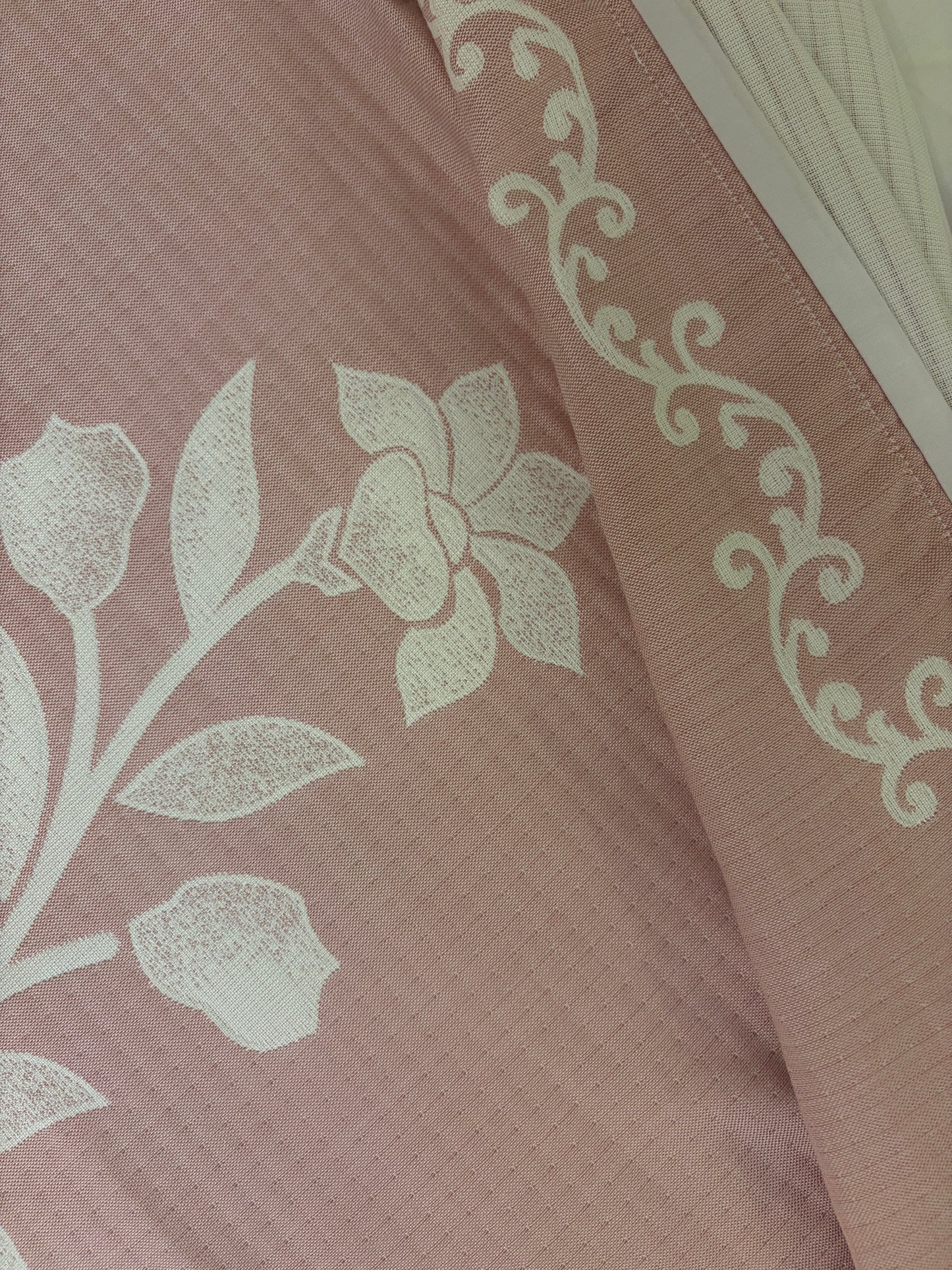 ROSE ANATOLIA Turkish cotton throw blanket