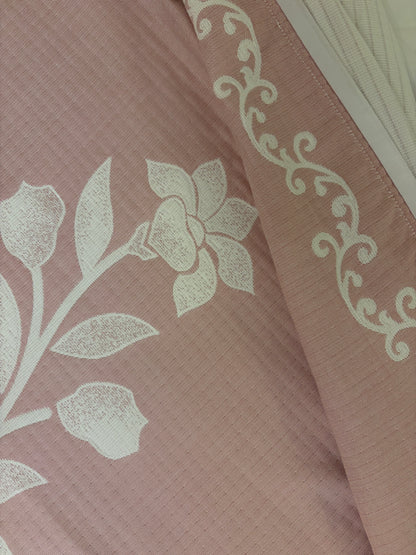 ROSE ANATOLIA Turkish cotton throw blanket