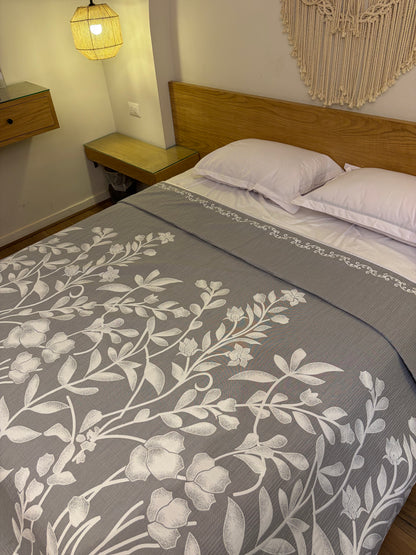 CLOUD ANATOLIA Turkish cotton throw blanket