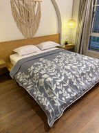 STORM ANATOLIA Turkish cotton throw blanket