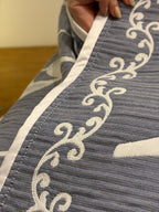 STORM ANATOLIA Turkish cotton throw blanket
