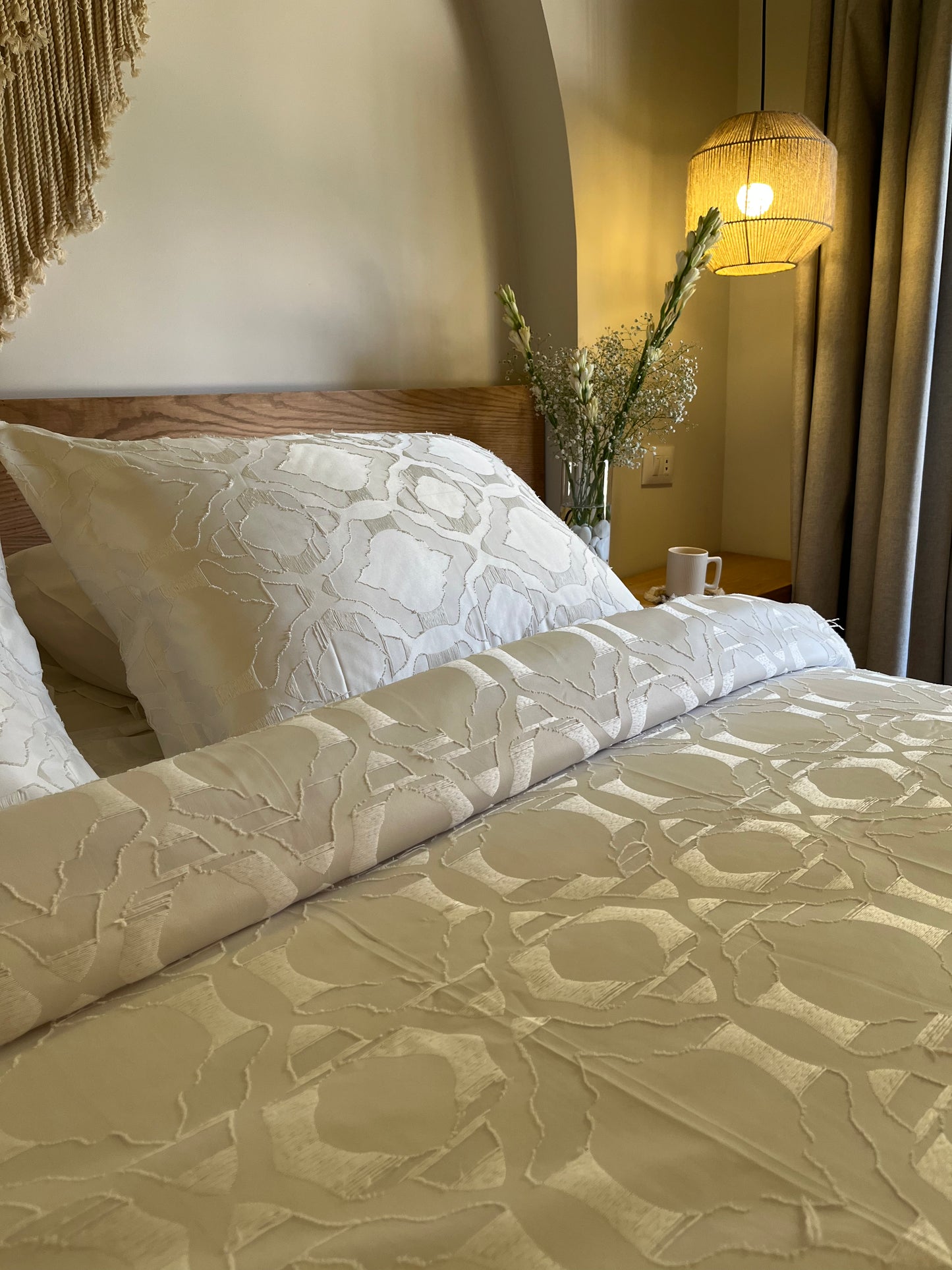 Aşkım Turkish silky cotton duvet cover